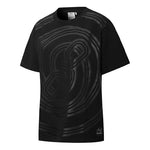 (WMNS) PUMA x PRONOUNCE Crossover W Graphic Tee Printing Pattern Solid Color Round Neck Short Sleeve Black 534039-01
