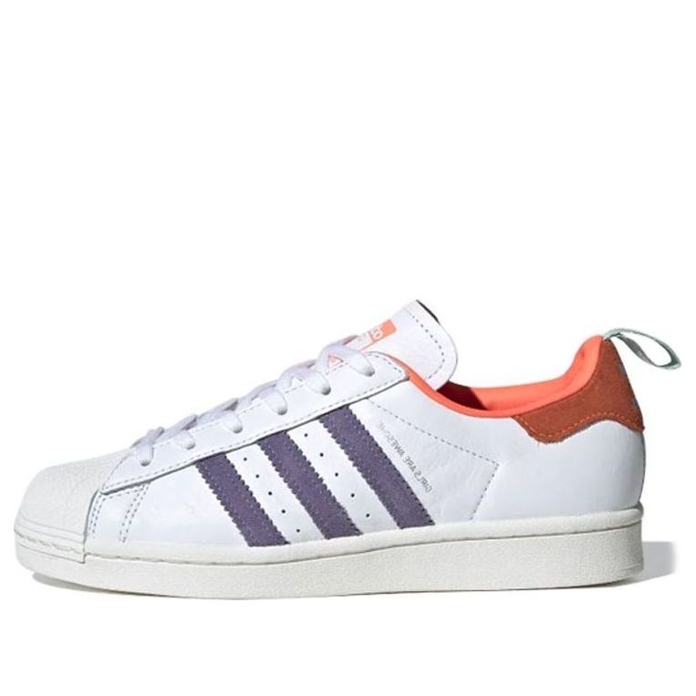 (GS) adidas Girls Are Awesome x Superstar J 'White Coral' FW8110