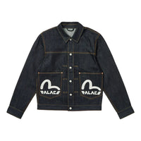 Palace x Evisu Dice Denim Jacket 'Raw' 2ESPAM4DJ1147XXDNINDX