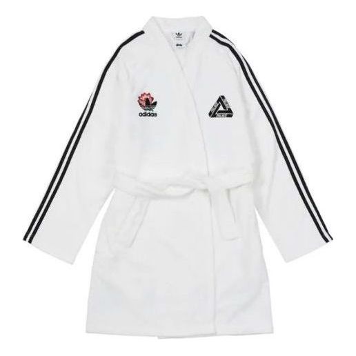 Palace X Adidas originals Towel Robe Logo 'White' H61826