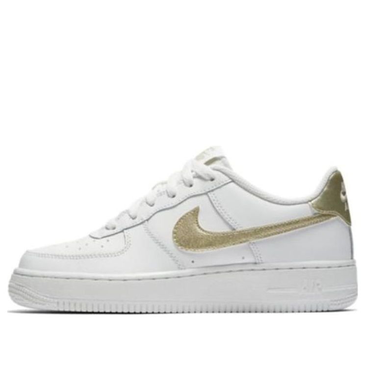 (GS) Nike Air Force 1 'Summit White Gold' 314219-127