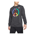 Nike x Olivia Kim Long Sleeve Tee 'Off Noir/Metallic Silver' CT3088-045
