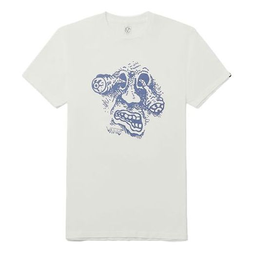 Men's Vans Rowan Pattern Printing Short Sleeve White VN0A4MQQWHT