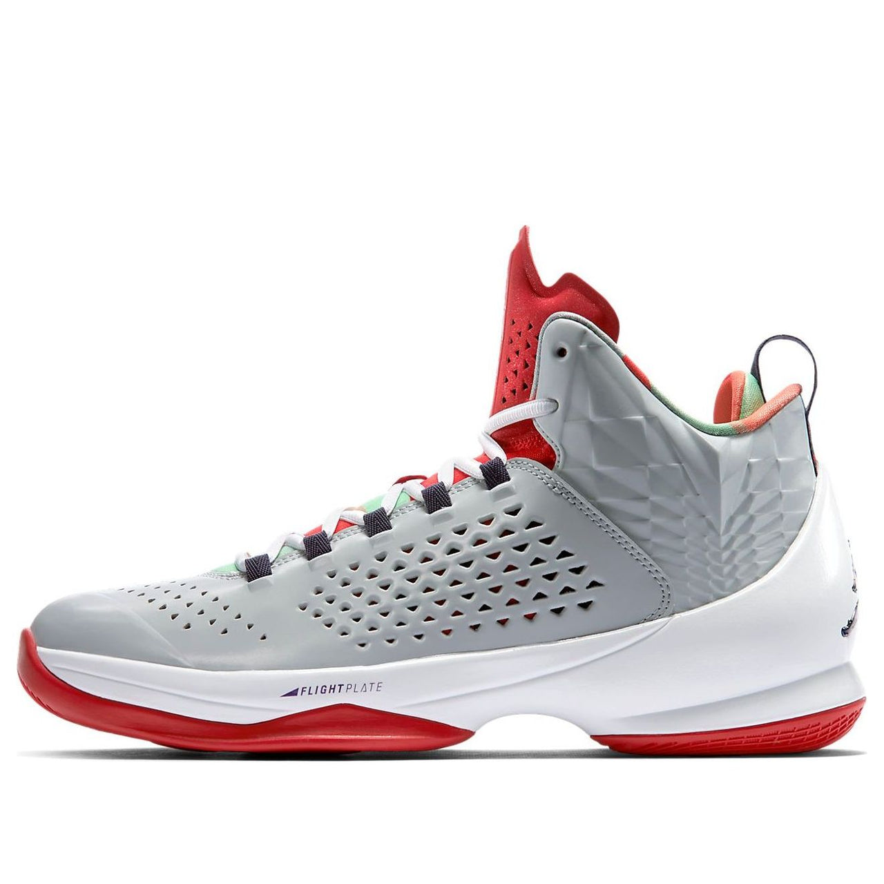 Air Jordan Melo M11 'Grey Red' 716227-015