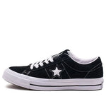 Converse One Star Low 'Black Suede' 158369C