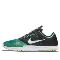 (WMNS) Nike Flex Adapt TR 'Black White Green' 831579-301