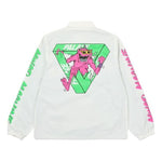 PALACE x M-Zone Crossover Small Devil Tri-Ferg Pattern Long Sleeves White Jacket P20JK124