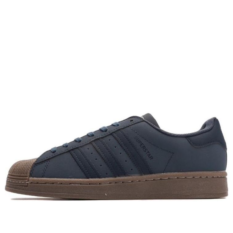 adidas Superstar Shoes Canvas 'Navy Gum' GW6226