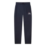 FILA Logo Print Knitted Casual Trousers For Men Blue F11M028606G-NV