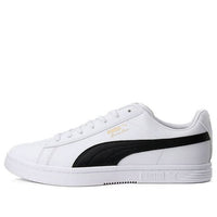 PUMA Court Star Low Top Casual Skate Shoes Unisex White Black 384676-01