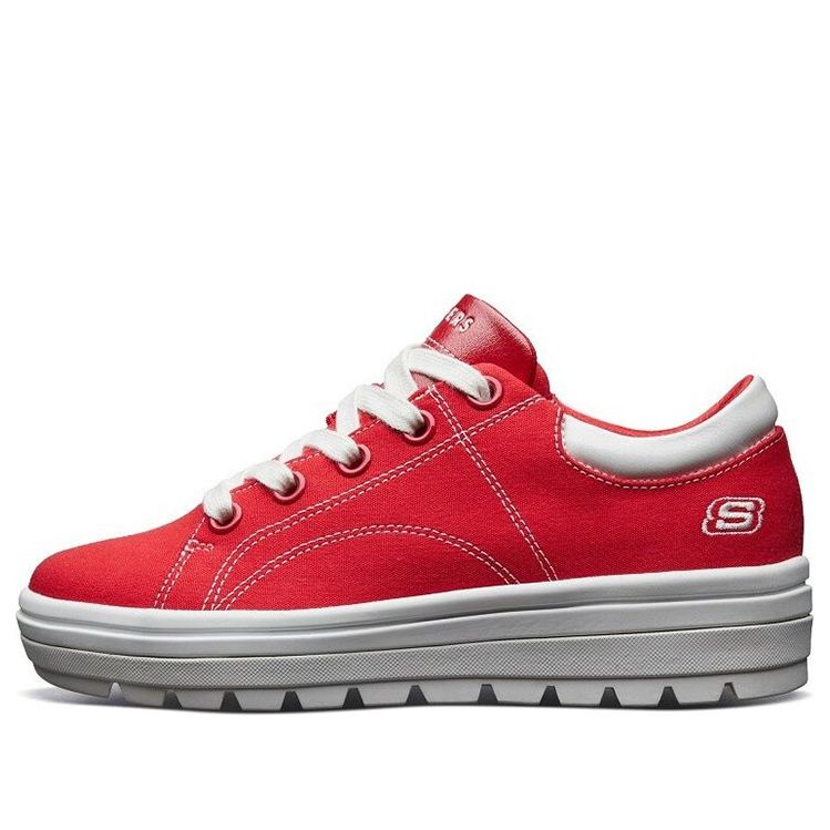 (WMNS) Skechers Street Cleats 2 'Red White' 74100-RED