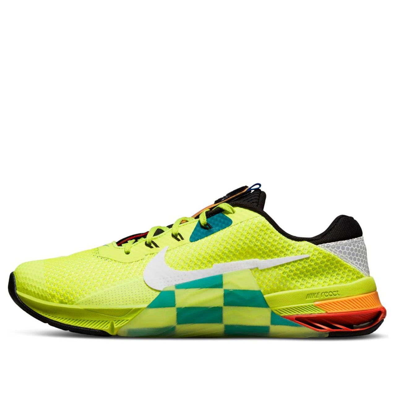 Nike Metcon 7 AMP 'Volt Bright Spruce Checkered' DH3382-703