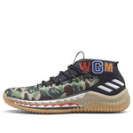 adidas x A Bathing Ape Dame 4 'Green Camo' AP9974
