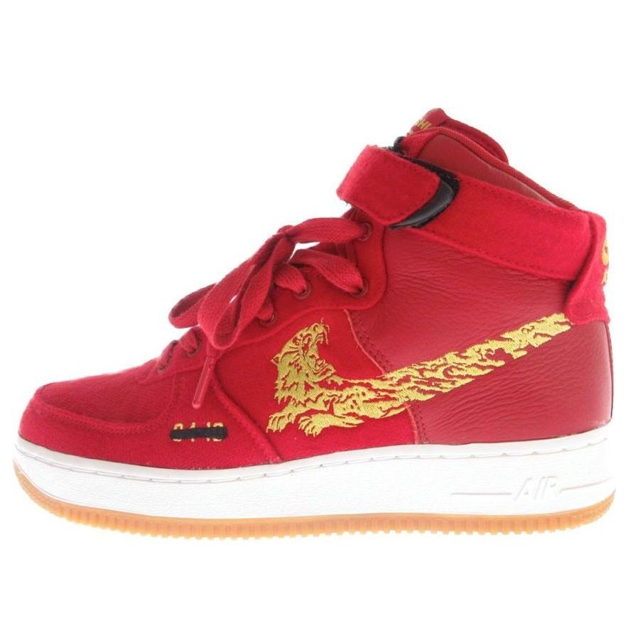 Nike Air Force 1 High PRM 'Red Gold' CI3900-992