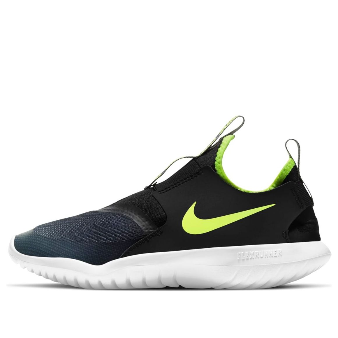 (GS) Nike Flex Runner 'Smoke Grey Volt' AT4662-019
