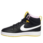 (GS) Nike Court Borough Mid 2 'Black Yellow' BQ5440-003