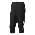 Men's adidas Stripe Printing Bundle Feet Sports Pants/Trousers/Joggers Black Z32382