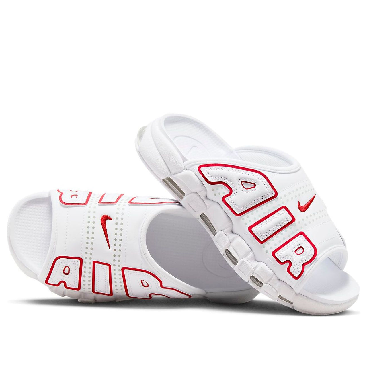 (WMNS) Nike Air More Uptempo 'White Red FD9885-100