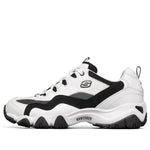 Skechers D lites 2.0 Running Shoes White/Black/Grey 666157-WBMT