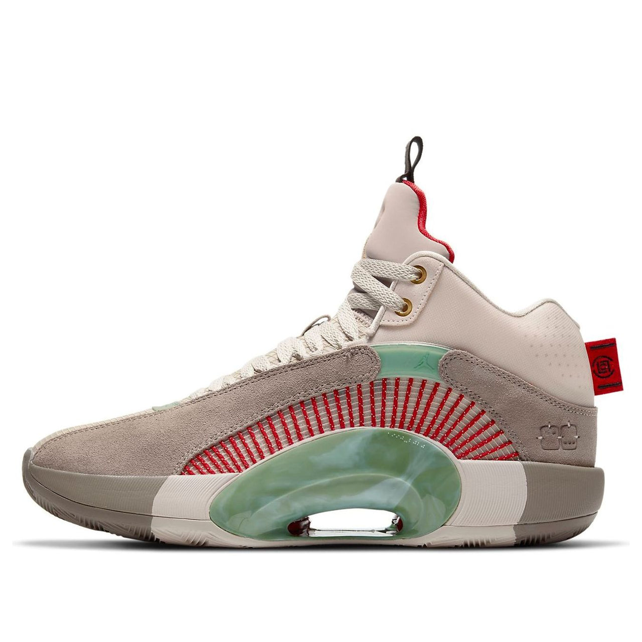 CLOT x Air Jordan 35 'Sepia Stone' DD9322-200
