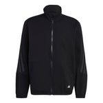 adidas M Future Icon Stripe Woven Stand Collar Sports Logo Jacket Black H21534