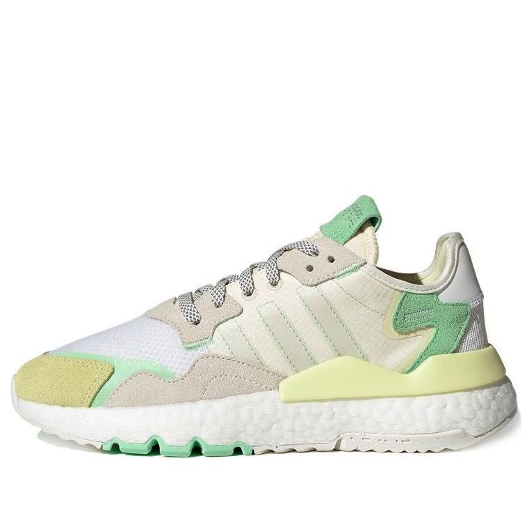 (WMNS) adidas originals Nite Jogger 'White Yellow Green' FY3104