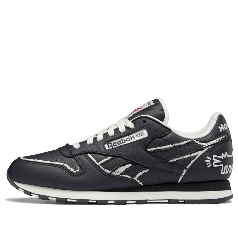 Reebok Keith Haring x Classic Leather 'Dog Blackboard Chalk Drawing' GZ1456