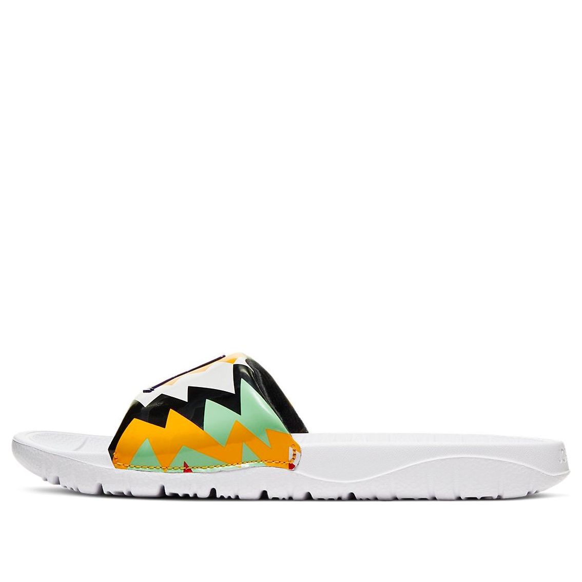 (GS) Air Jordan Break Slide 'White Multi-Color' CD5472-102
