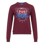 (WMNS) KENZO Tiger Head Pattern Long Sleeves Pullover Hoodie Red F962SW7054XA-23