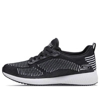 (WMNS) Skechers Bobs Squad 'Black White' 31360-BKW