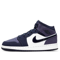 (GS) Air Jordan 1 Mid 'Sanded Purple' 554725-445