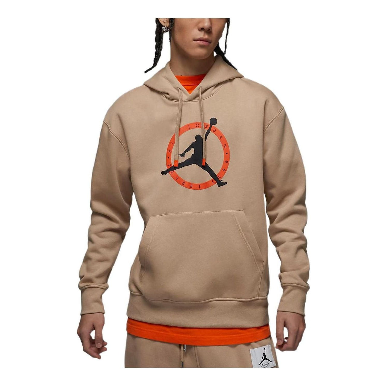 Air Jordan MVP Graphic Hoodie 'Khaki' FB7051-277