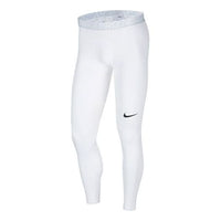 Men's Nike PRO Training Tight White Long Pants/Trousers CJ5121-100
