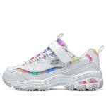 (GS) Skechers DLITES Low 'White Multi' 303905L-WMLT