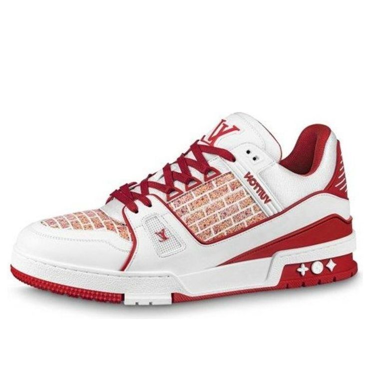 LOUIS VUITTON x LADY PINK Trainers 350 'White Red' 1A9V5M