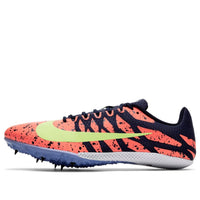 Nike Air Zoom Rival S 9 Spikes 'Paint Splatter Bright Mango Zitron' 907564-801