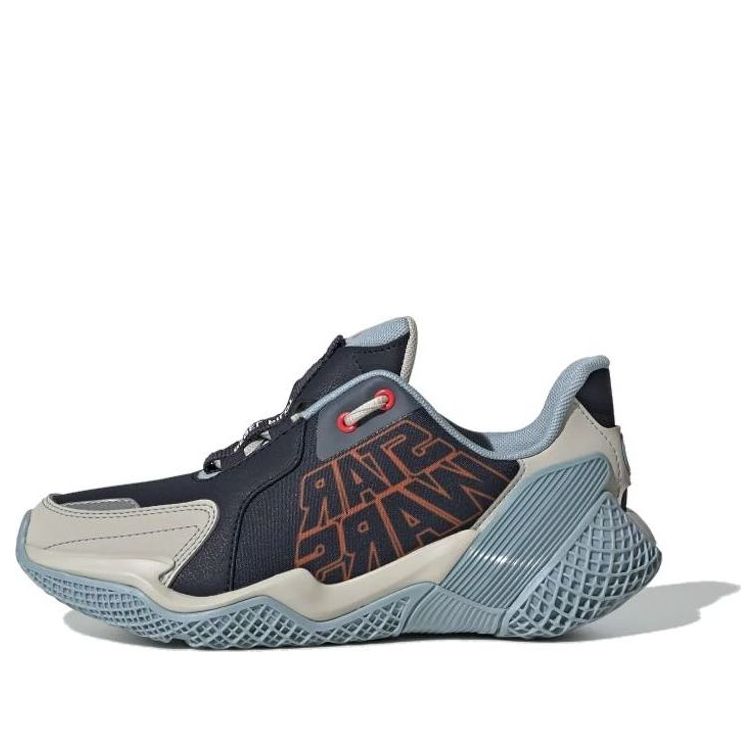 (WMNS) adidas Star War 4uture Runner J 'Blue Brown' EF9483