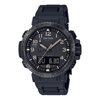 CASIO Waterproof Sports Solar Powered Mens Black Analog/Digital Combo PRW-50FC-1PR2021