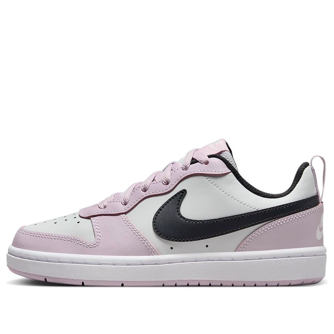 (GS) Nike Court Borough Low 2 'Photon Dust Off Noir' BQ5448-005