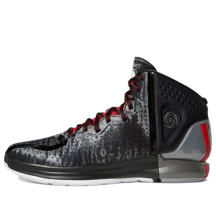 adidas D Rose 4 Restomod 'Black   Red   White   Lime' FX4066