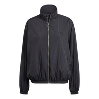 (WMNS) adidas originals Premium Essentials Nylon Windbreaker Asia Sizing 'Black' IT6726
