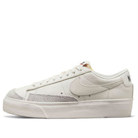 (WMNS) Nike Blazer Low Platform Low-Top Sneakers White DJ0292-105