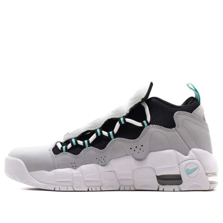(GS) Nike Air More Money 'Wolf Grey Island Green' AH5215-002