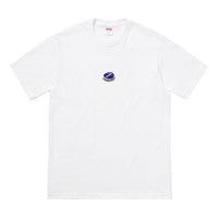 Supreme FW18 Bottle Cap Tee White Logo Tee SUP-FW18-031