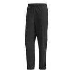 Men's adidas Solid Color Lacing Breathable Elastic Training Sports Pants/Trousers/Joggers Autumn Black HF8984
