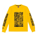 Men's Nike ACG Outdoor Sports Printing Round Neck Pullover Yellow BQ7205-728