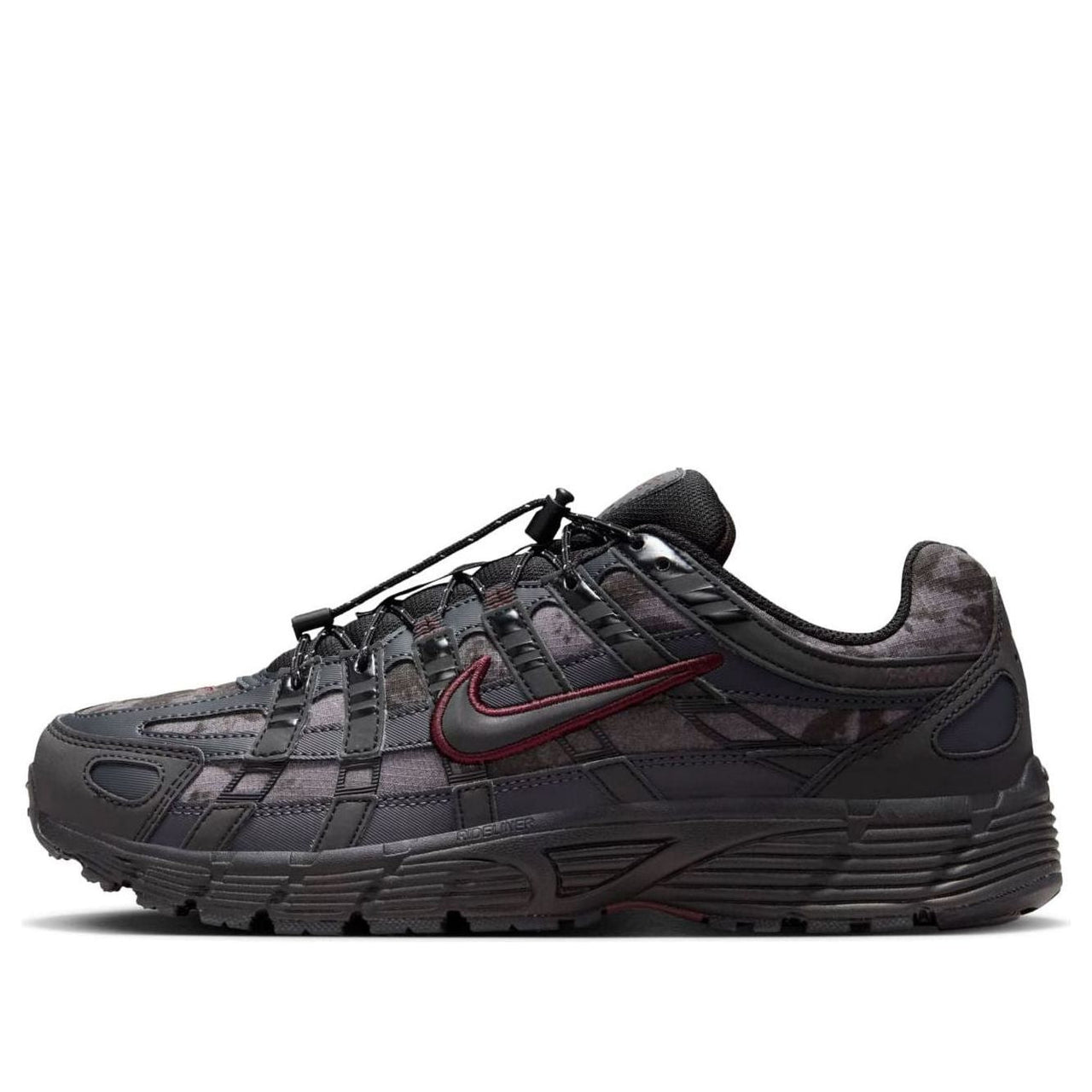 (WMNS) Nike P-6000 'Black Burgundy Crush' HQ4054-001