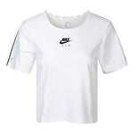 (WMNS) Nike Air Dri-FIT Quick Dry Casual Sports Running Short Sleeve 'White' CU3059-100