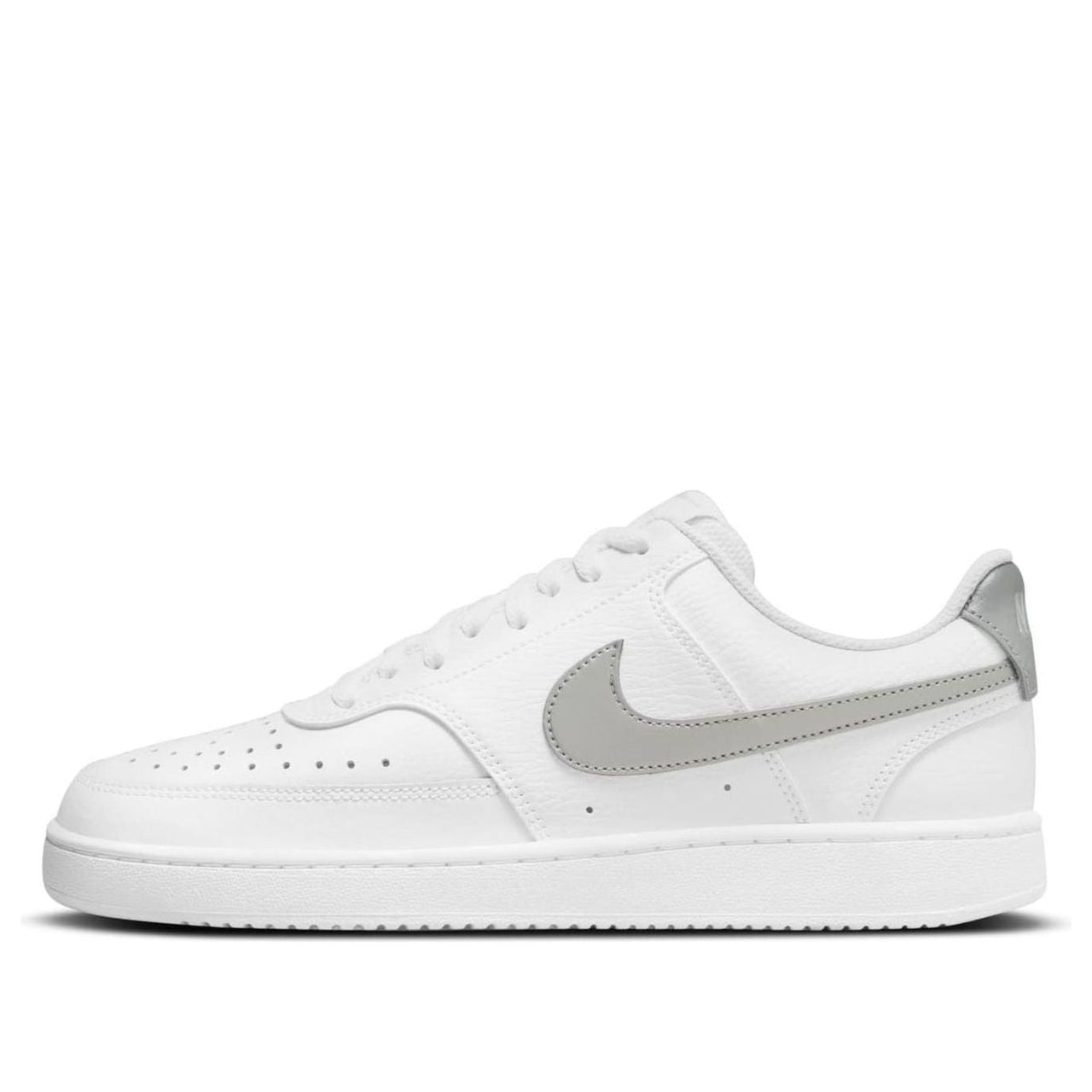 (WMNS) Nike Court Vision Low 'White Metallic Silver' CD5434-111