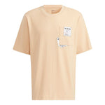 adidas neo M BQFD TEE 3 Pocket Round Collar Male Yellow H62006